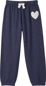 Hatley Kids' Heart Appliqué Sweatpants