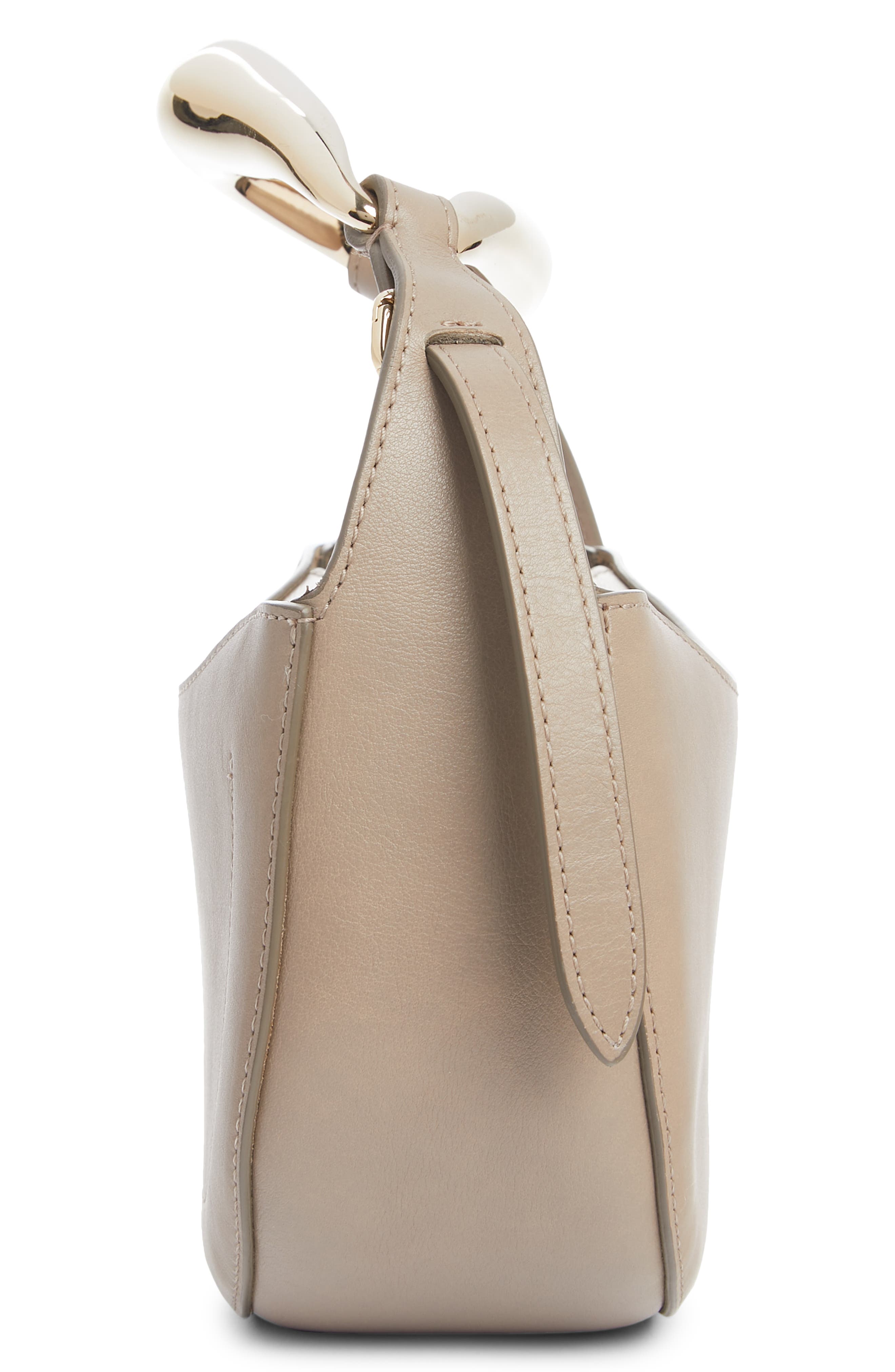 Chloé Kiss Leather Crossbody Bag, Alternate, color, 