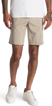PGA TOUR Comfort 9-Inch Heathered Shorts
