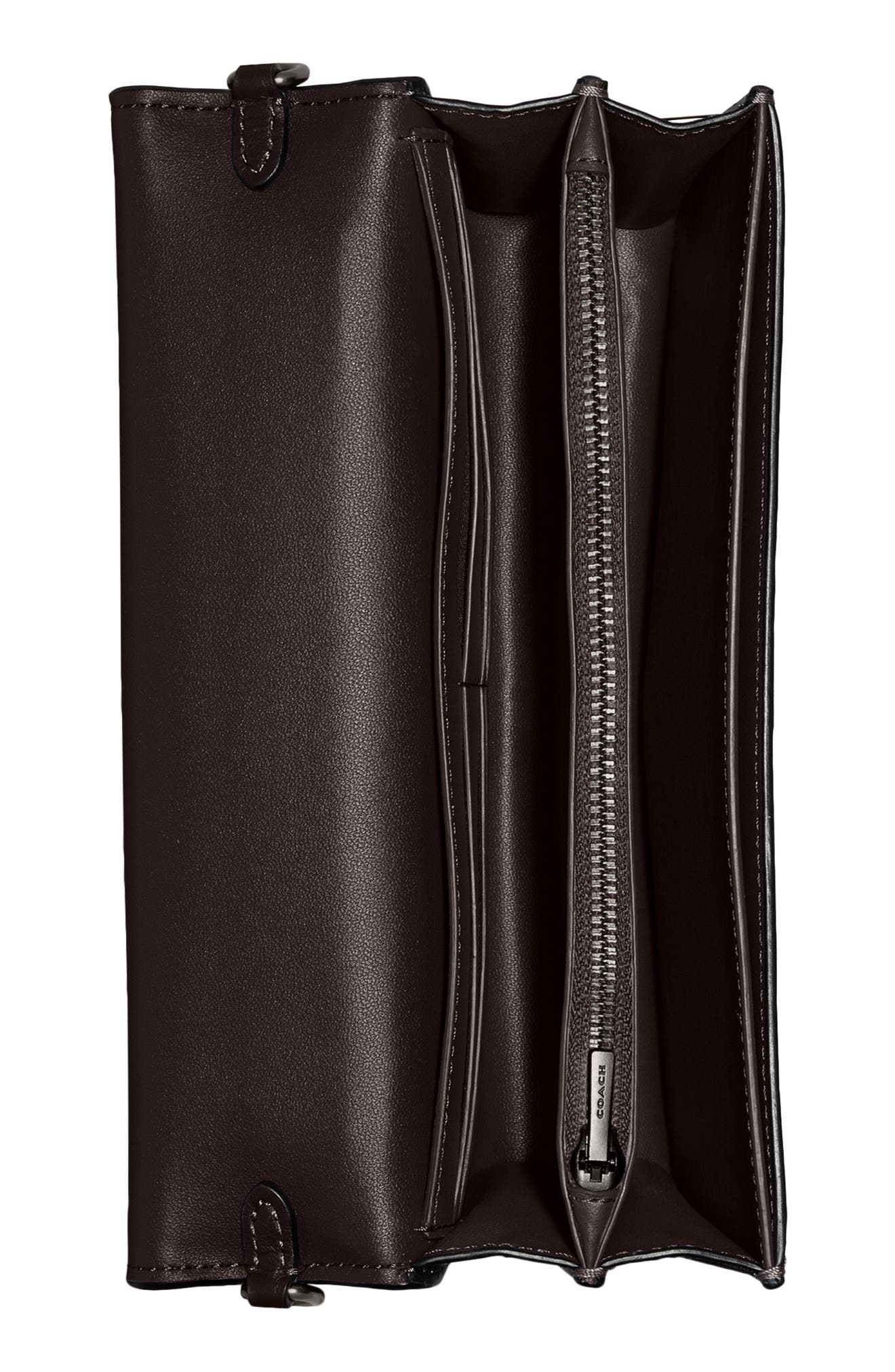 COACH Bea Refined Leather Crossbody Bag, Alternate, color, 