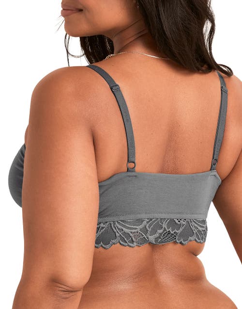 Adore Me Shiloh Contour Bralette Bra In Gray