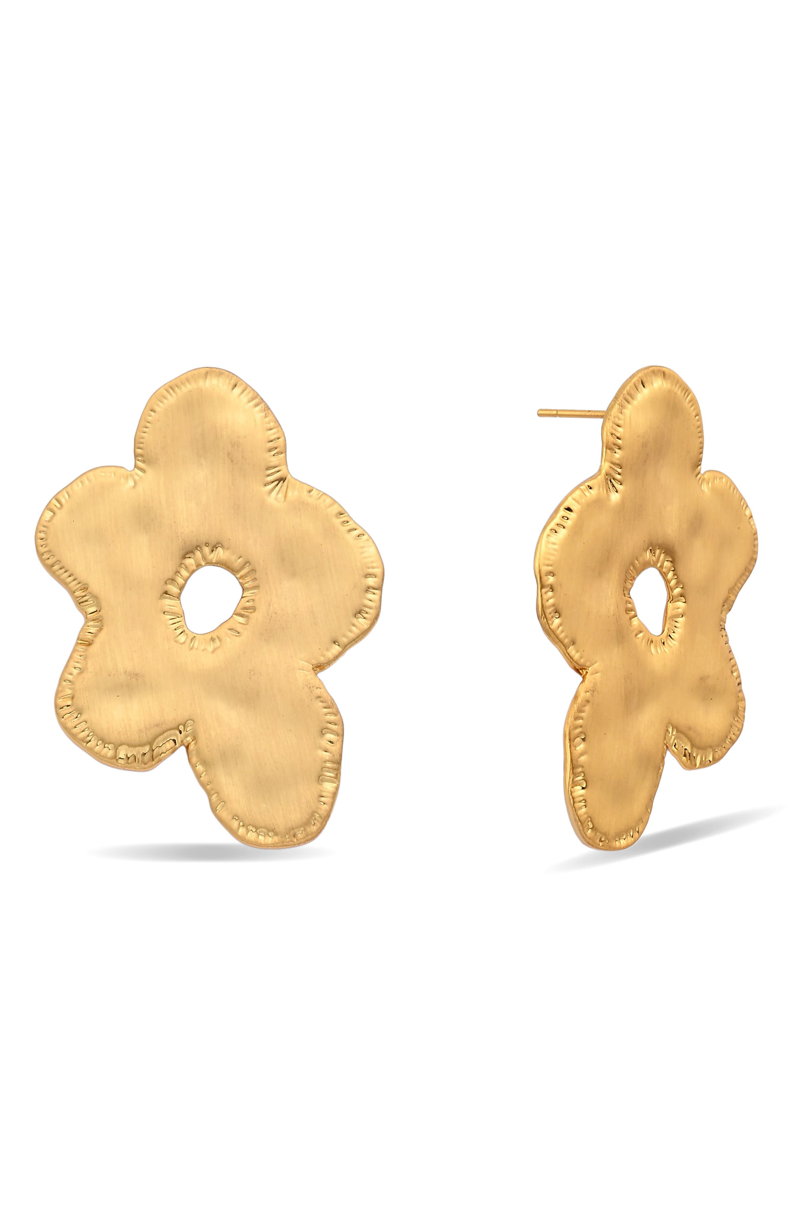 Cora Floral Statement Earrings