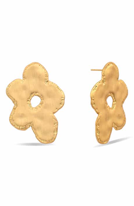 Cora Floral Statement Earrings