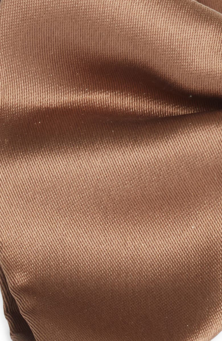 CLIFTON WILSON Silk Butterfly Bow Tie, Alternate, color, Brown