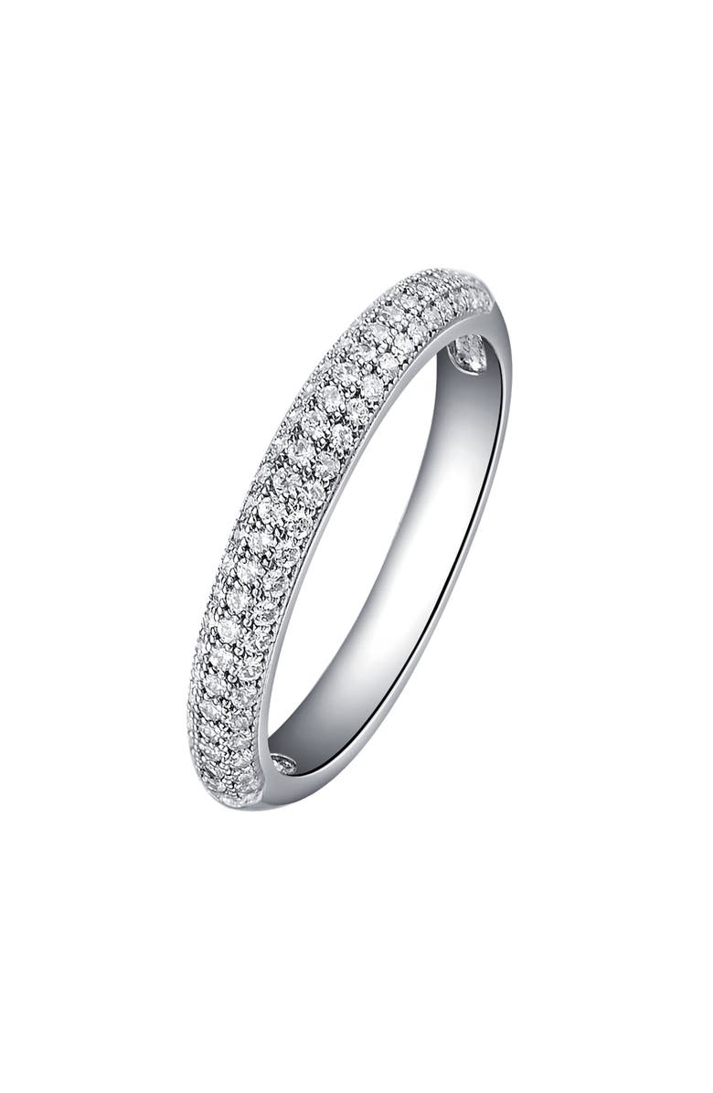 Lafonn Pavé Simulated Diamond Band Ring, Main, color, 