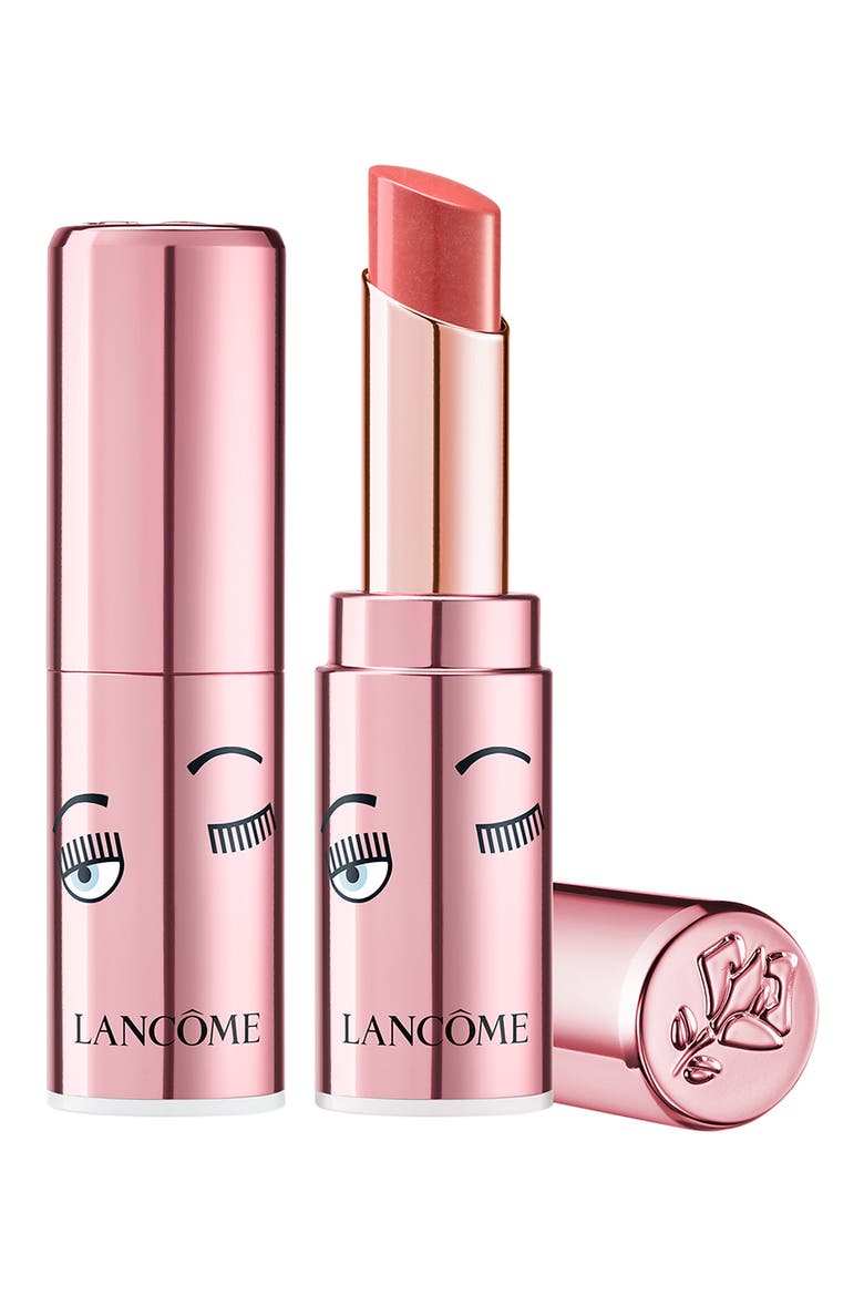 x Chiara Ferragni L'Absolu Mademoiselle Shine Balm Lipstick (Nordstrom Exclusive), Main, color, KINDA FLIRTY