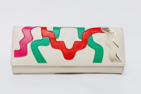 The Tario Leather Clutch