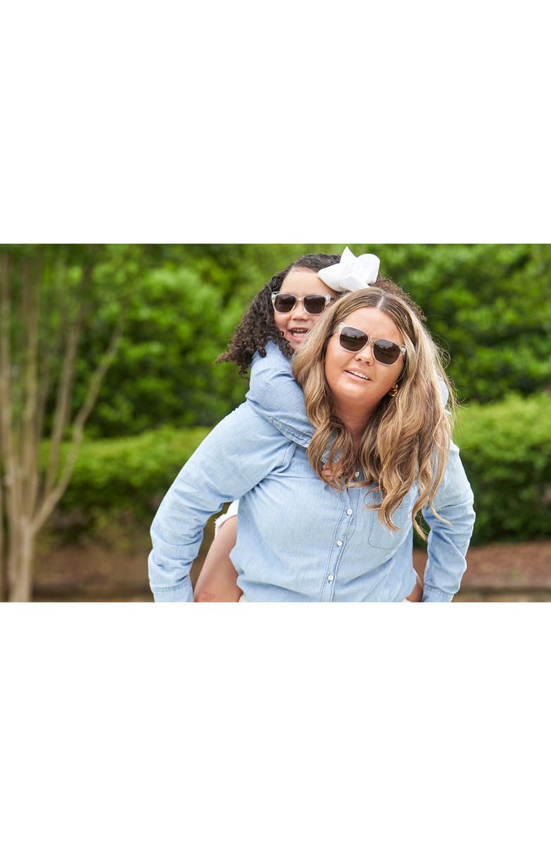 KidRaq Set of 2 Ocean Wave Sunglasses, Alternate, color, Ice Clear