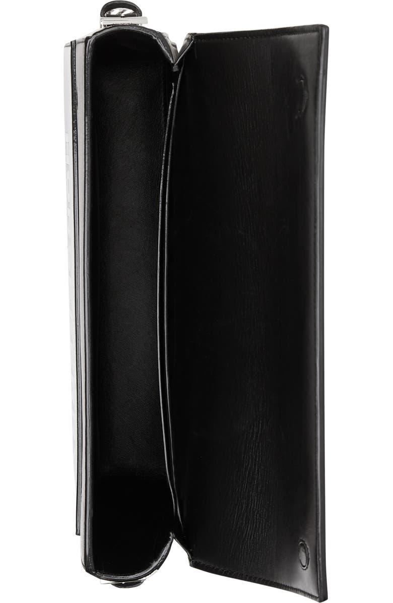 Burberry Large Grace Coated Canvas Shoulder Bag, Alternate, color,