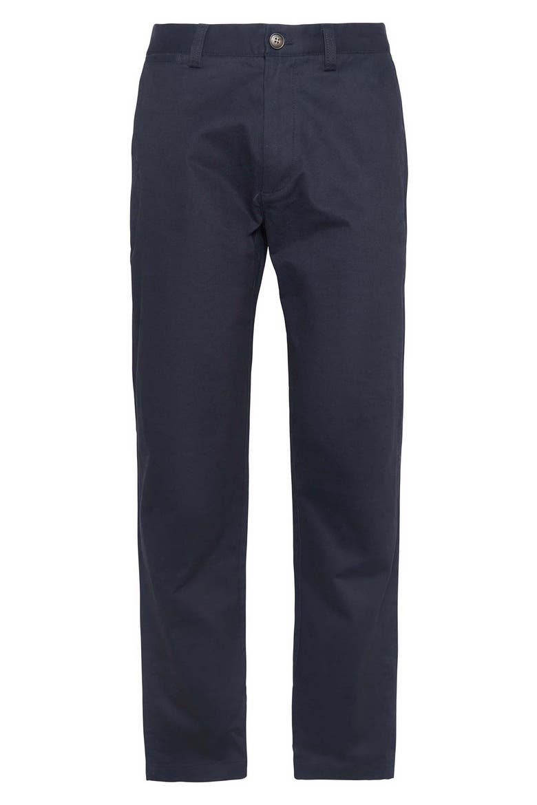 Sueded Sateen Tailored Trousers, Alternate, color, DARK NAVY