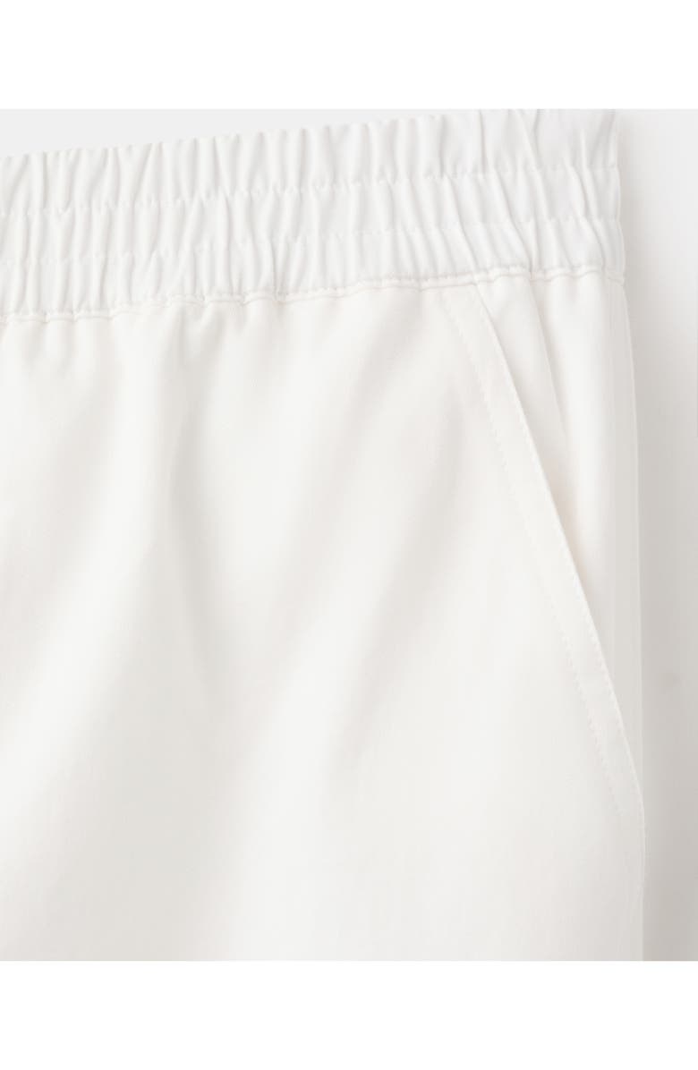 MANGO Cotton Cargo Joggers, Alternate, color, White