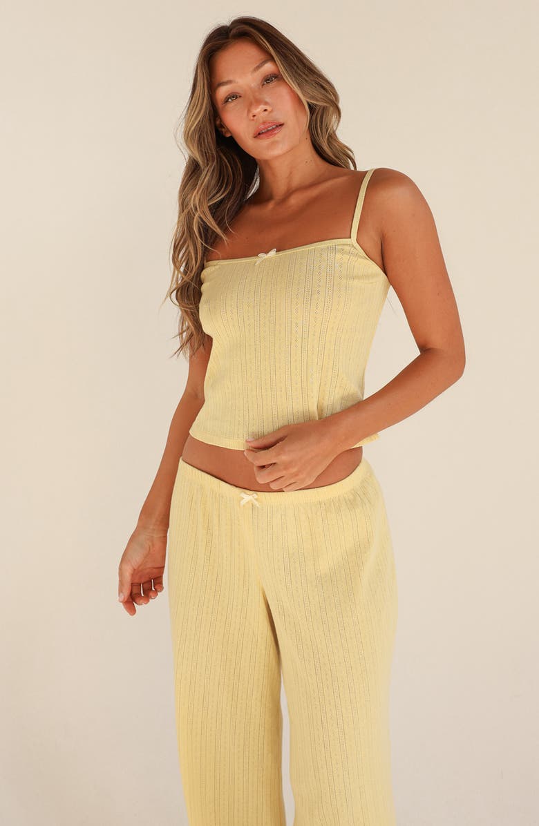 Dippin Daisys Cupid Bandeau Tank Top, Alternate, color, Vanilla