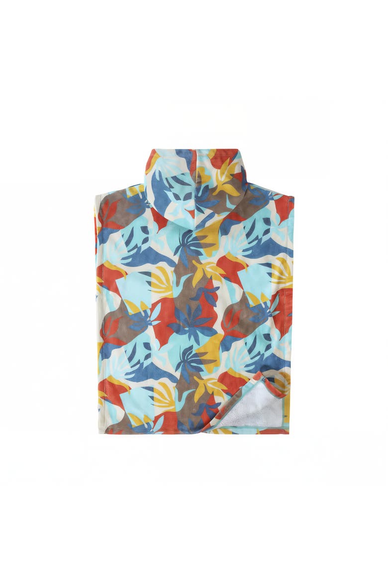 Baby Hooded Beach Poncho, Alternate, color, Beach Picasso