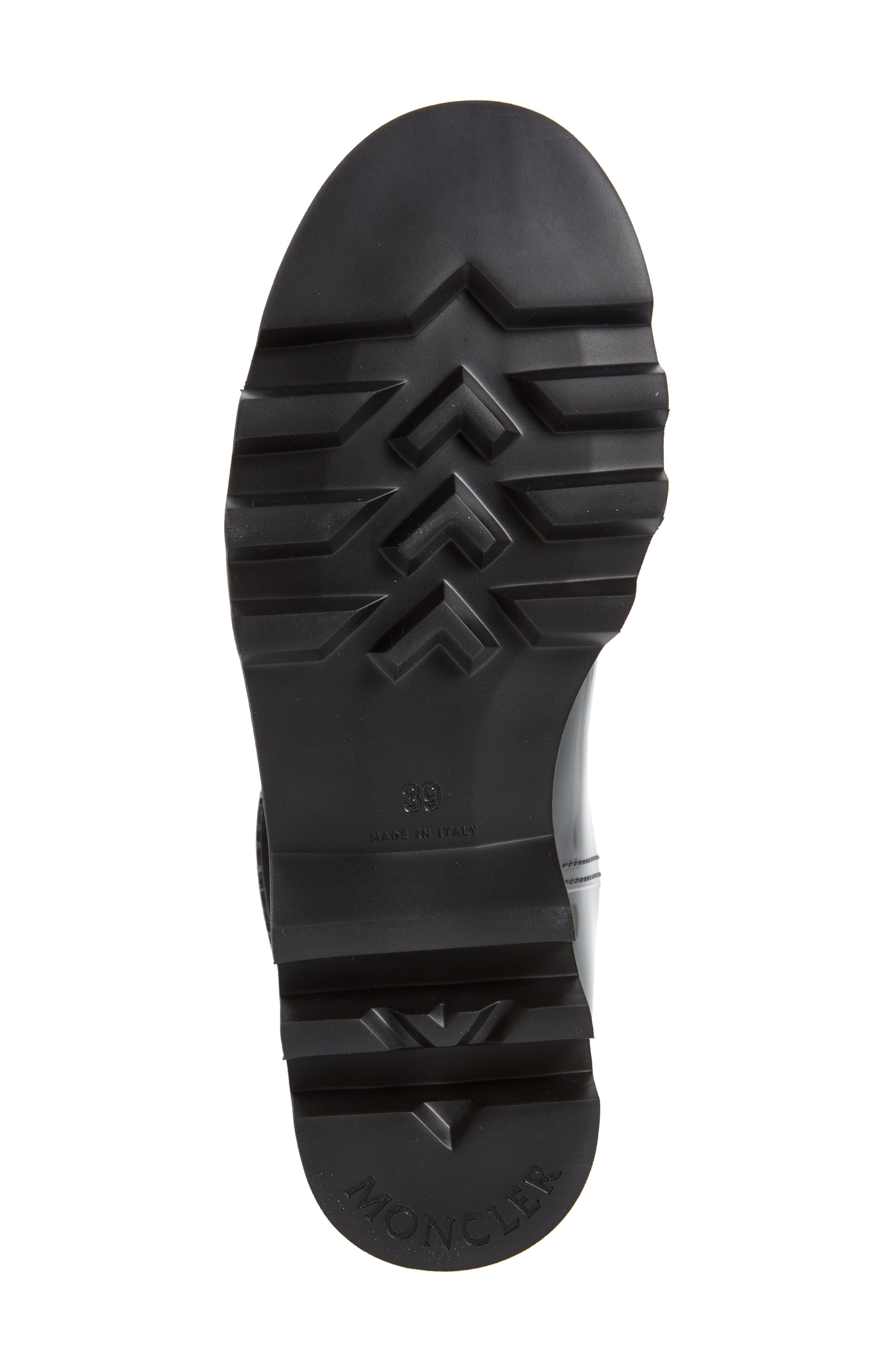 Moncler Ginette Logo Waterproof Rain Boot, Alternate, color, 