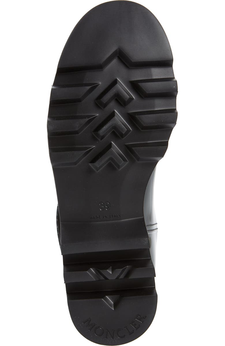 Moncler Ginette Logo Waterproof Rain Boot, Alternate, color,