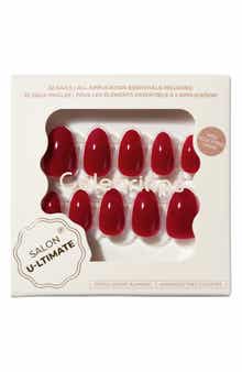 Salon U-ltimate Extra Short Almond Press-On Nails