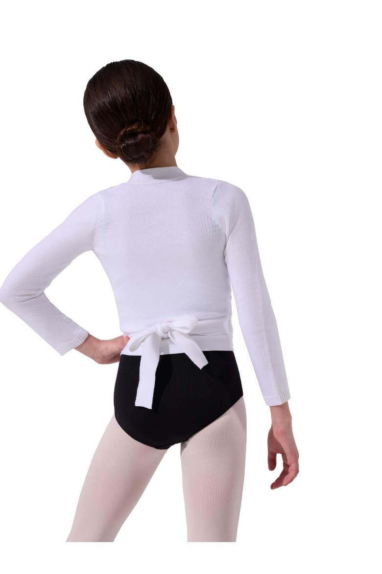 Wrap Sweater, Alternate, color, white