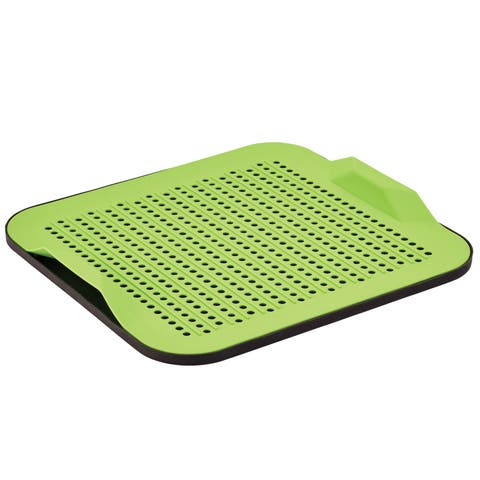2-Piece Silicone Drying Mat, Green
