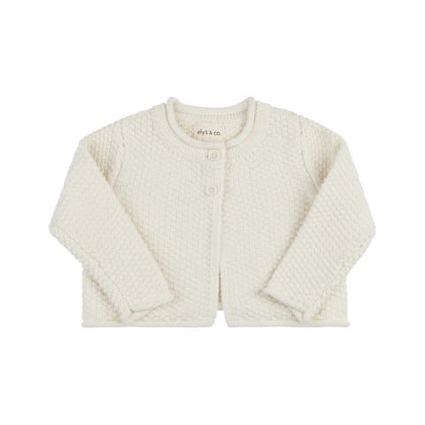 Floral Star Knit Collection - Cardigan (baby)
