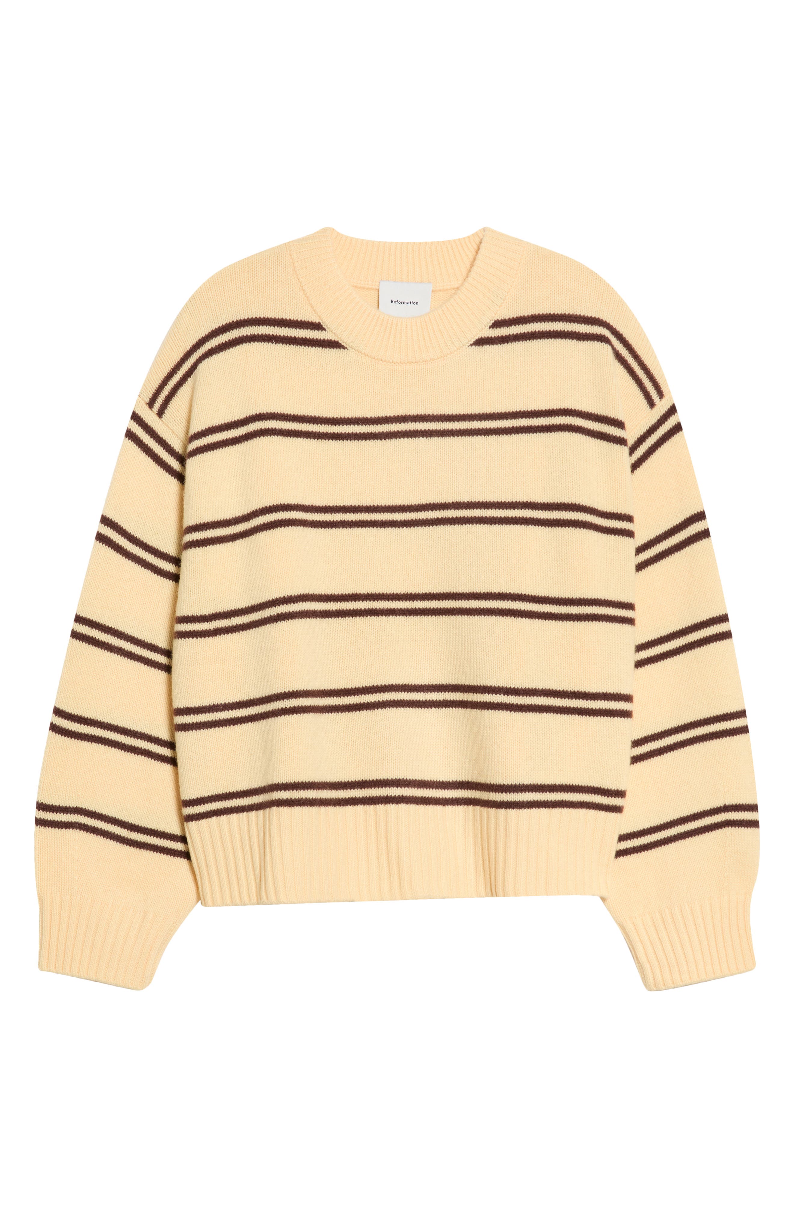 selected PARMESAN MAHOGANY STRIPE