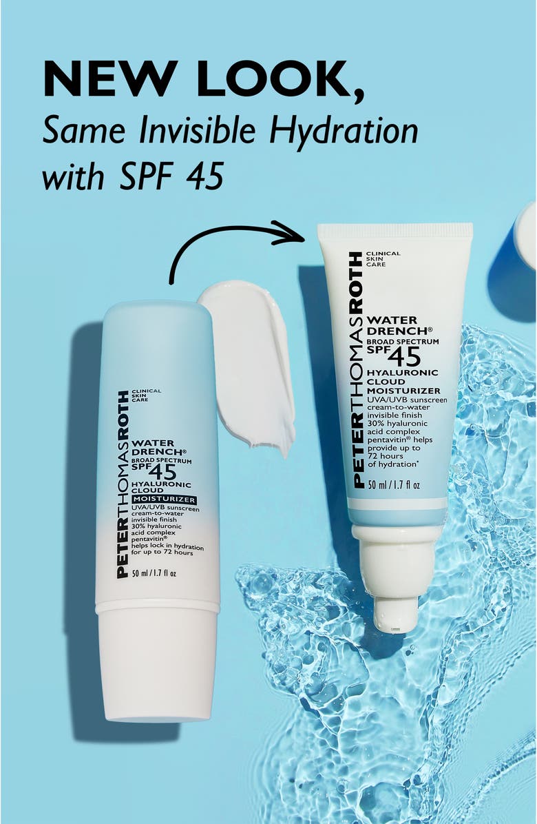Peter Thomas Roth Water Drench<sup>®</sup> Hyaluronic Cloud Moisturizer SPF 45, Alternate, color,