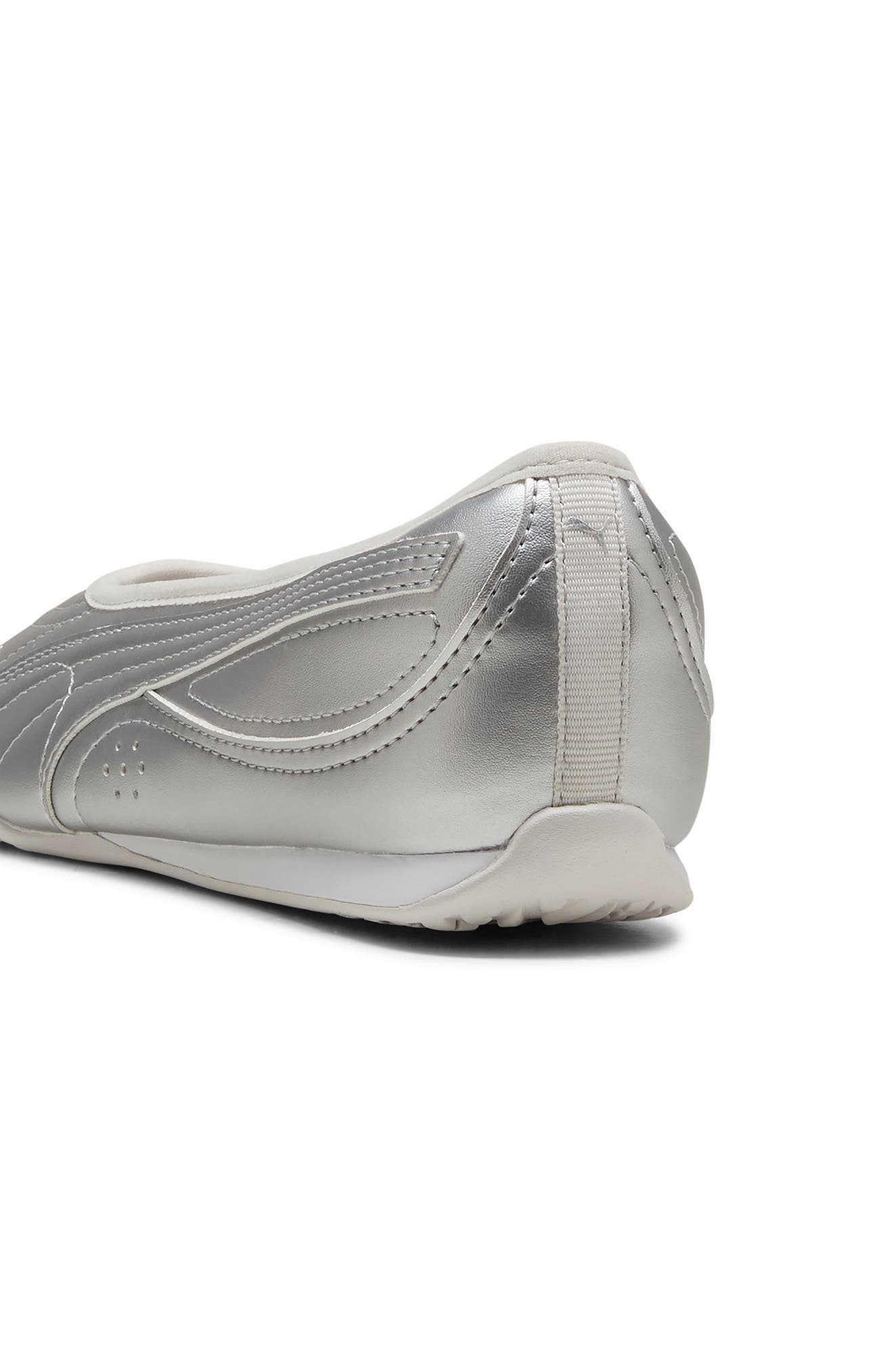 PUMA Catch Soleil Ballerina Flat, Alternate, color, Puma Silver/ Feather Gray