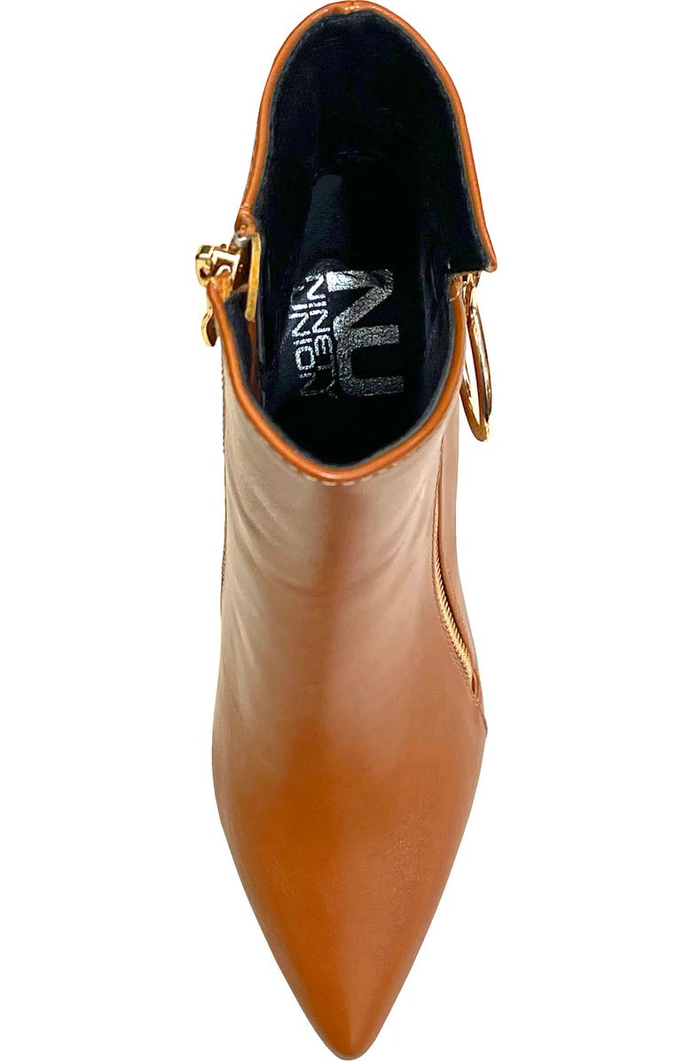 NINETY UNION Classic Block Heel Bootie, Alternate, color, Tan