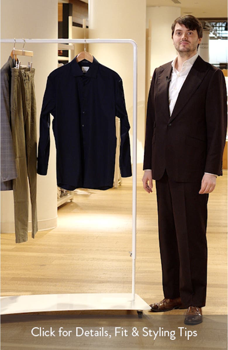 Cover Modern Fit Non-Iron Cotton Cover Shirt, sales video thumbnail