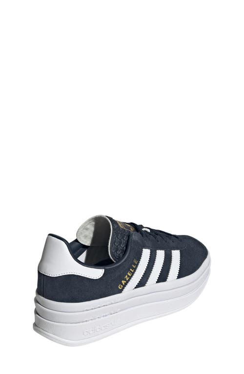 Adidas Originals Adidas Kids' Gazelle Bold Sneaker In Blue