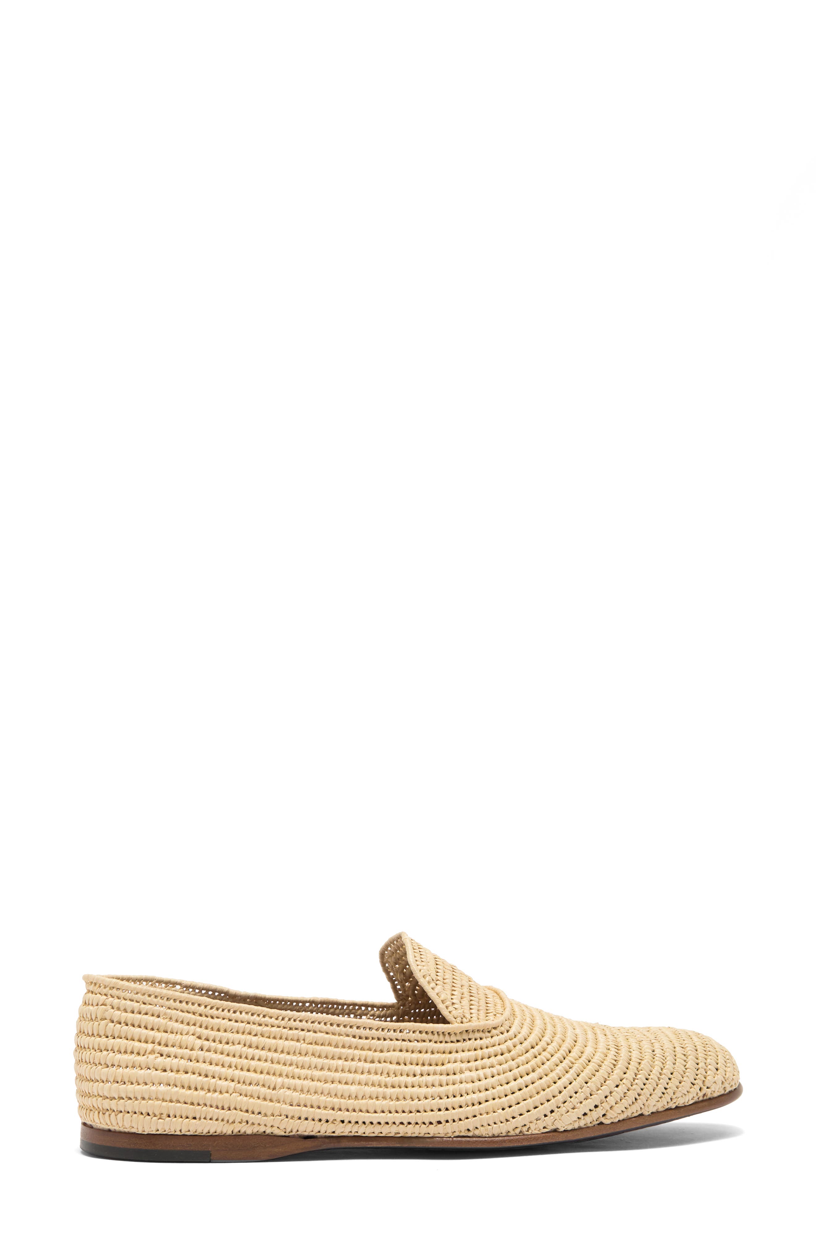 Dolce&Gabbana Raffia Loafer, Alternate, color, 