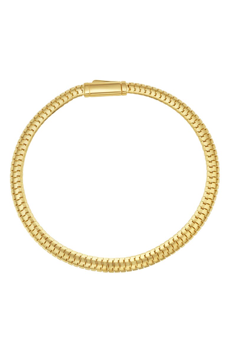 Queen Jewels Snake Chain Bracelet, Main, color, Gold