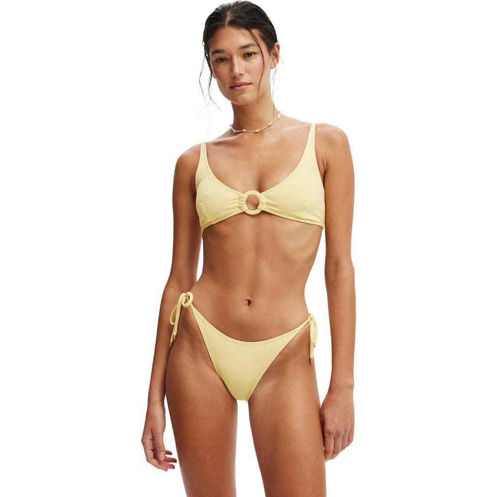 COTTON ON BODY RING FRONT SCOOP BIKINI TOP