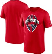 Nike Men's Nike Red New England Patriots Legend Icon Performance T-Shirt