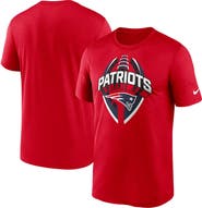 Nike Men's Nike Red New England Patriots Legend Icon Performance T-Shirt
