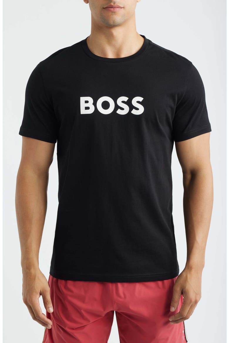 Graphic T-Shirt, Main, color, BLACK