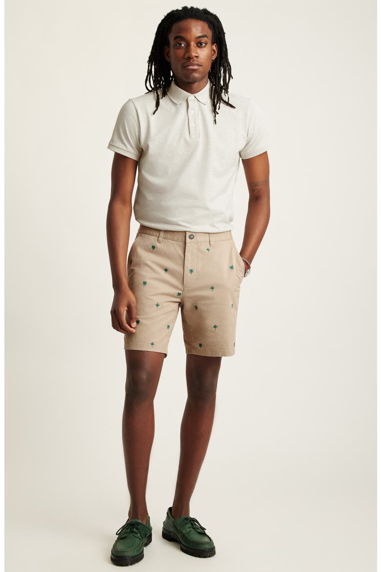 Riodered Chino Shorts, Alternate, color, KHAKI