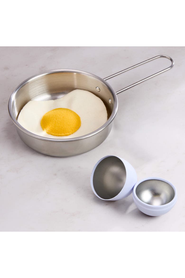 Creative Play Fried Egg & Pan Toy Playset, Alternate, color, Yellow Multi