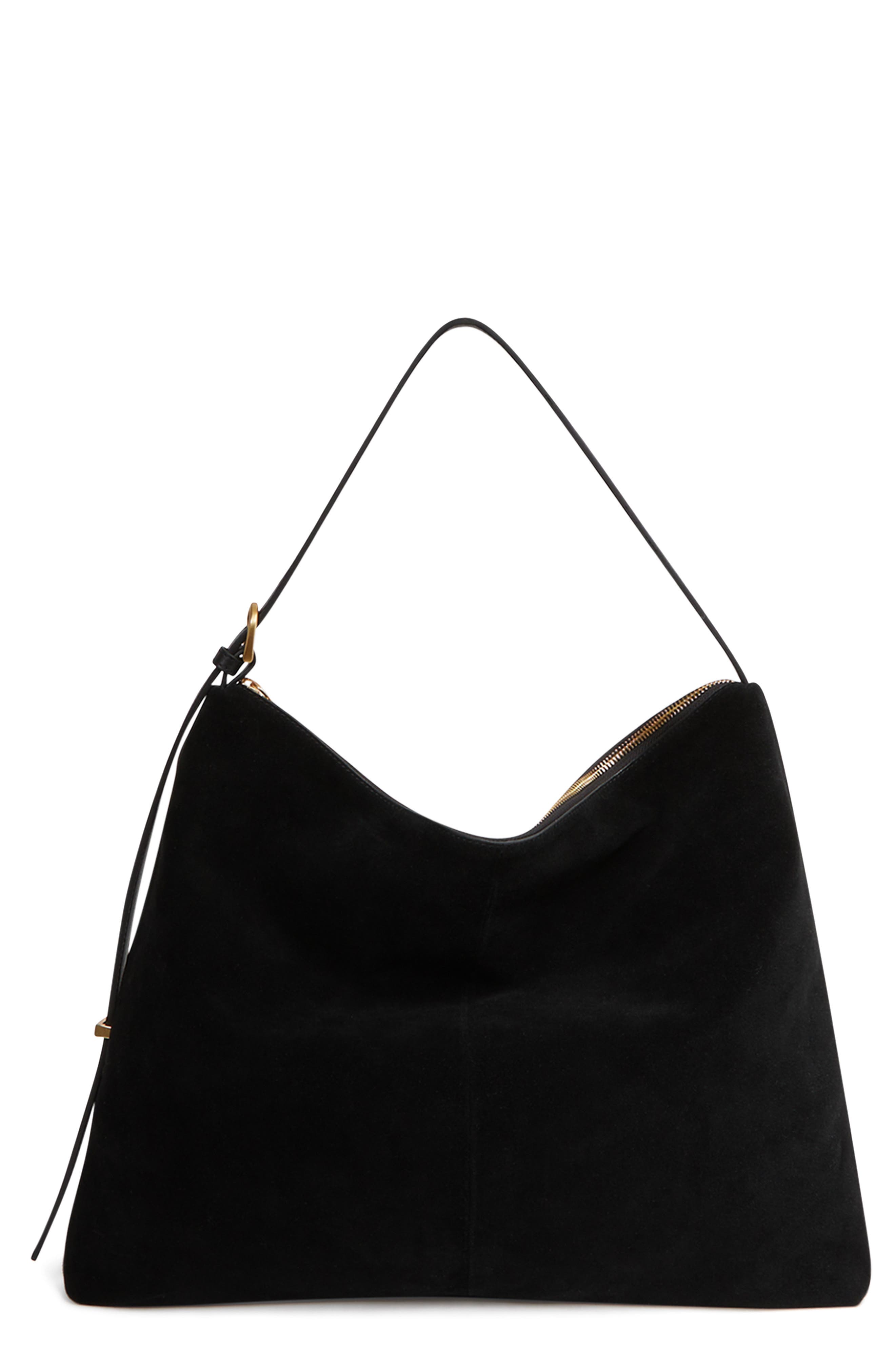 Reiss Vigo Leather Shoulder Bag, Main, color, 