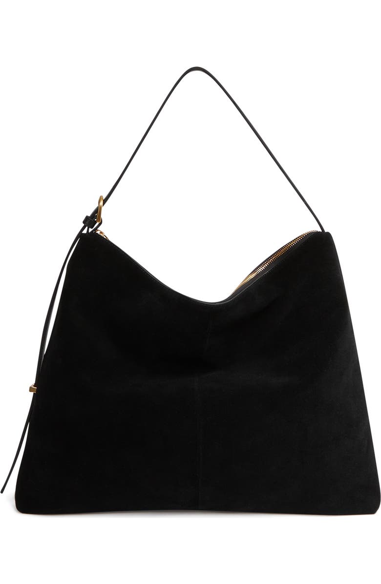 Reiss Vigo Leather Shoulder Bag, Main, color,