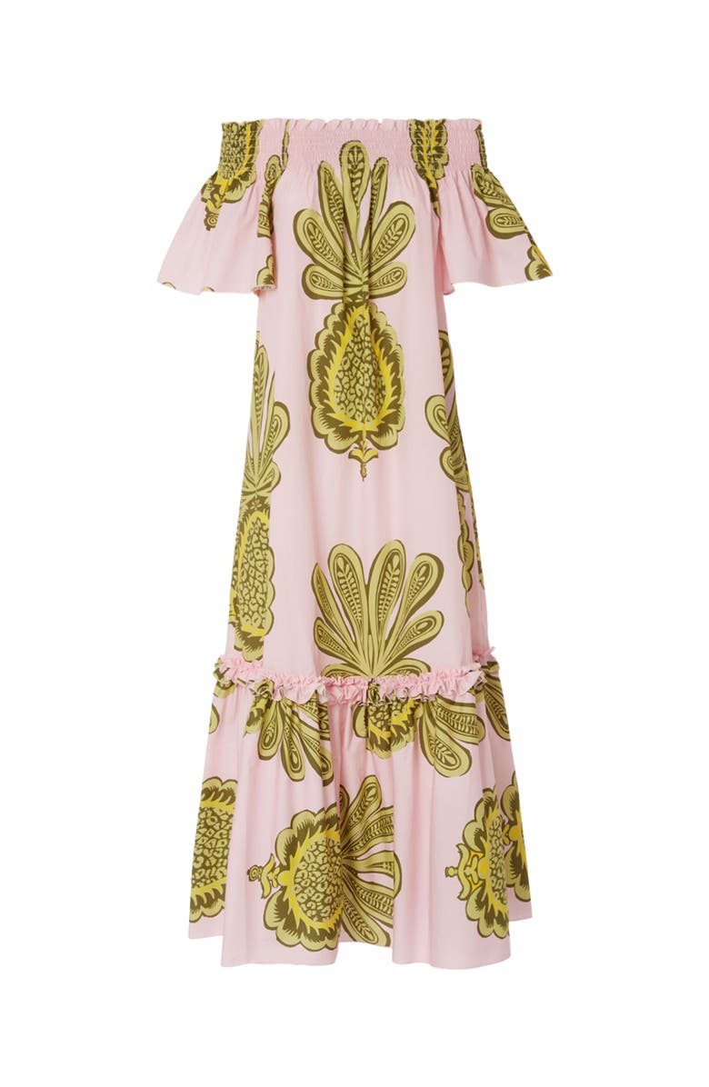 La DoubleJ Capalbio Dress Big Pineapple Pink, Alternate, color,