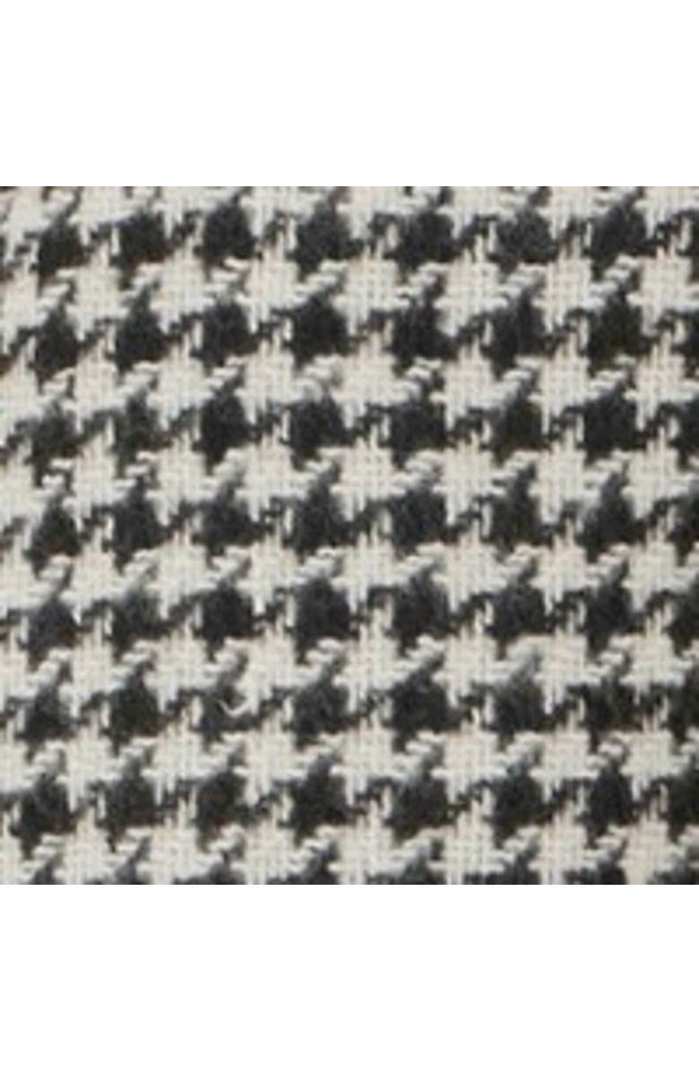 Yumi Dog Tooth Scarf, Alternate, color, Black