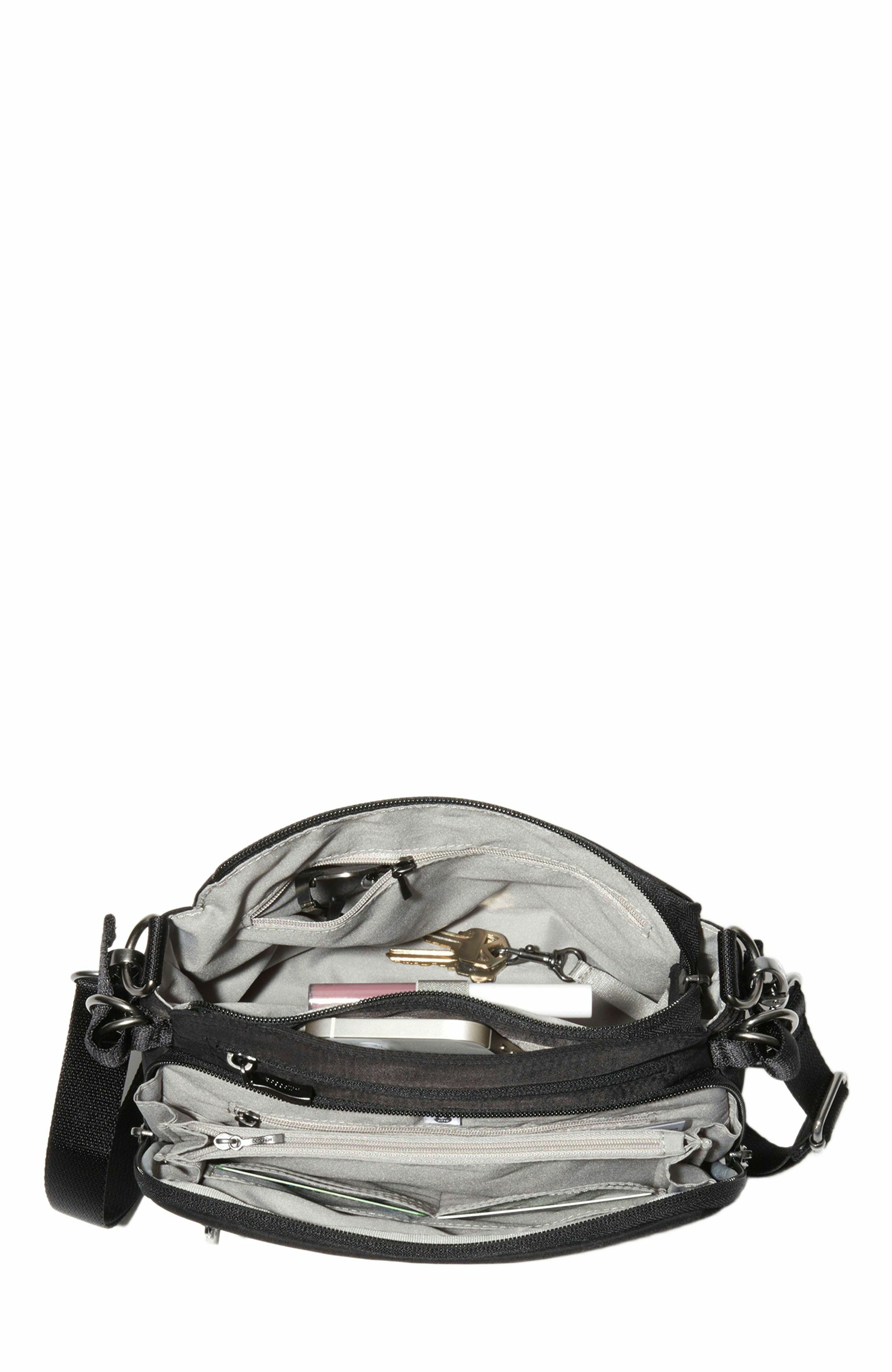 BAGGALLINI Marais Crossbody Bag, Alternate, color, Black Twill