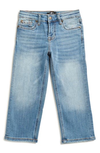7 For All Mankind Kids' Slimmy Slim Jeans In Blue