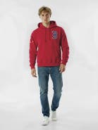 Champion Men's Champion Red Boston Red Sox Reverse Weave Chenille Hoodie
