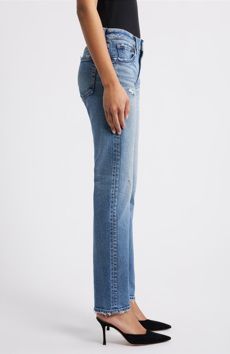 MOUSSY VINTAGE Linden Slim Straight Leg Jeans, Alternate, color, Blue