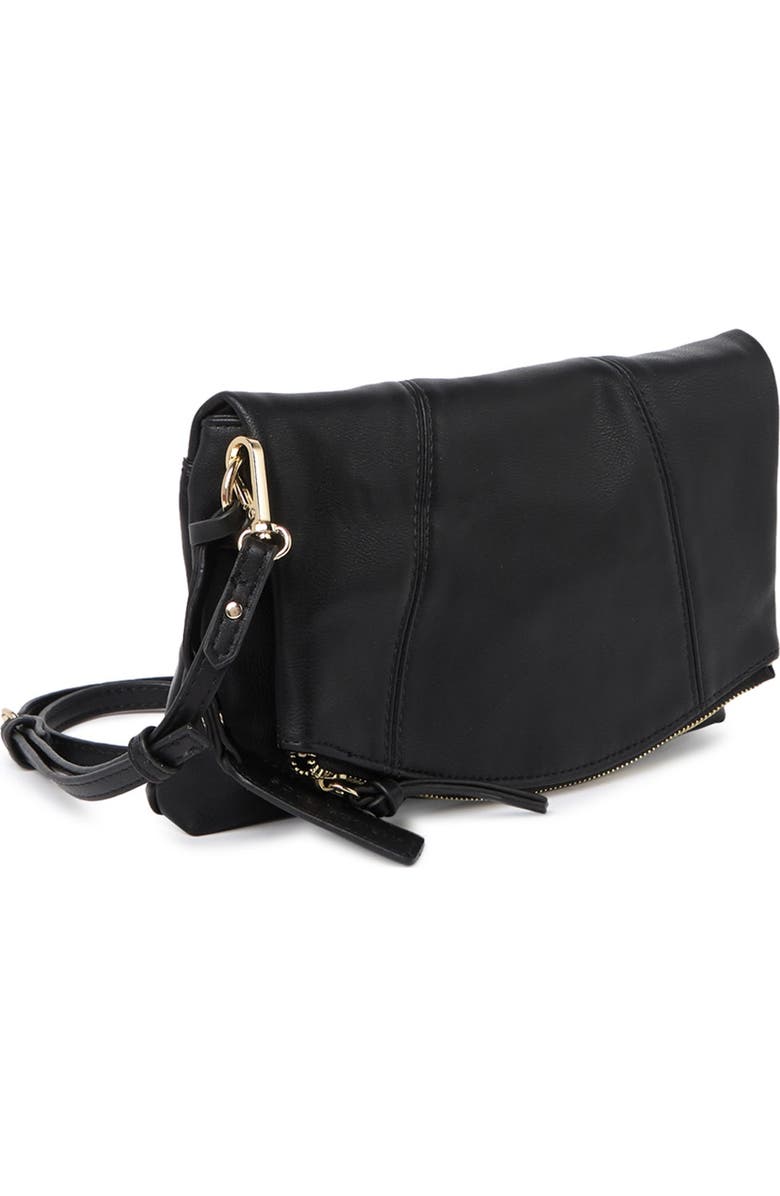 Sole Society Textured Faux Leather Clutch, Alternate, color,