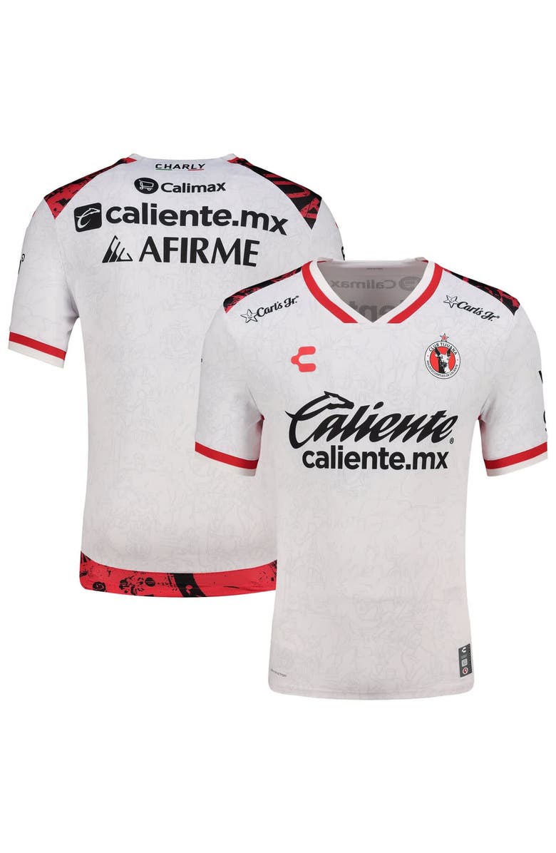 CHARLY Men's Charly  White Club Tijuana 2025/26 Away Authentic Jersey, Main, color, White