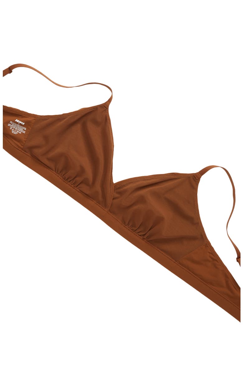 Fits Everybody Crossover Bralette, Alternate, color, COPPER