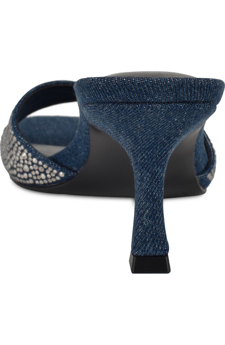 Nine West Rokke Slide Sandal, Alternate, color, Dark Blue 400