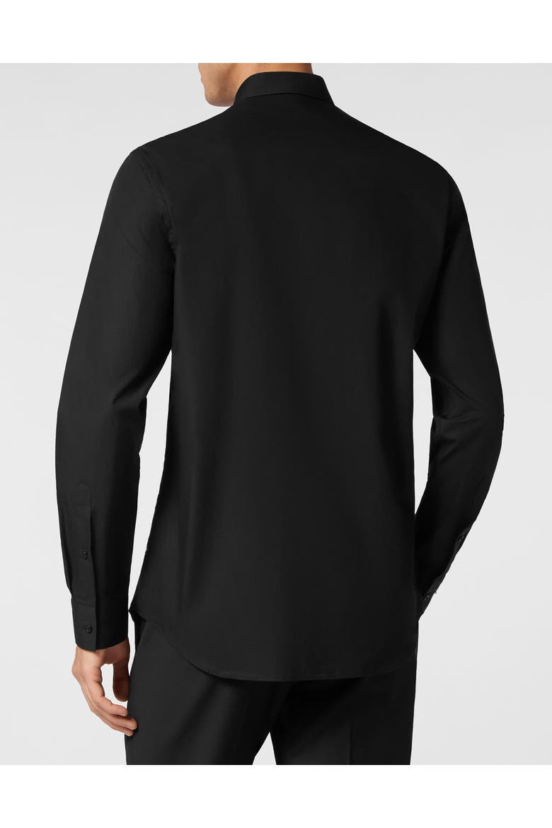 Shirt Slim Fit Men, Alternate, color, black